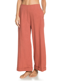 0 Senorita Smile - Pantalón de campana para Mujer  ERJNP03362 Roxy