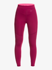 5 Here She Comes Again - Legging de sport pour Femme Rose ERJNP03423 Roxy