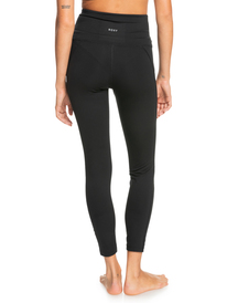 4 Sublime Sunshine - Workout-Leggings für Frauen Schwarz ERJNP03451 Roxy