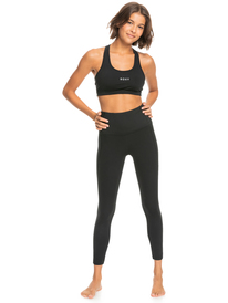 3 Sublime Sunshine - Workout-Leggings für Frauen Schwarz ERJNP03451 Roxy