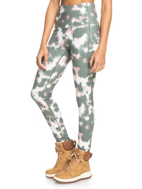 1 Sublime Sunshine - Legging de sport pour Femme Beige ERJNP03453 Roxy