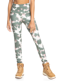 3 Sublime Sunshine - Legging de sport pour Femme Beige ERJNP03453 Roxy