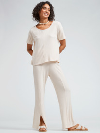 7 Go Your Way - Pantalón suave de punto acanalado para Mujer  ERJNP03468 Roxy