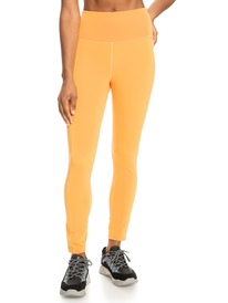 0 Heart Into It Ankle - Leggings técnicos para Mujer Naranja ERJNP03488 Roxy