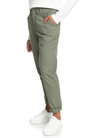 1 Sunny Escape - Pantalón de corte zanahoria para Mujer  ERJNP03524 Roxy