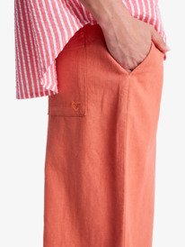 4 Lekeitio Break Mid - Pantaloni leggeri da Donna Pink ERJNP03545 Roxy