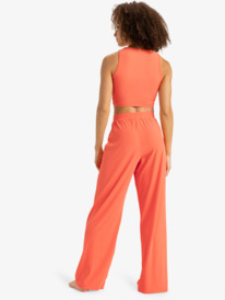 5 Rise & Vibe - Sports Trousers for Women Orange ERJNP03556 Roxy