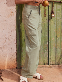 1 Left Again  - Pantalones cargo para Mujer Verde ERJNP03581 Roxy