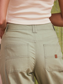 2 Left Again  - Cargo Pant para Mulher Verde ERJNP03581 Roxy