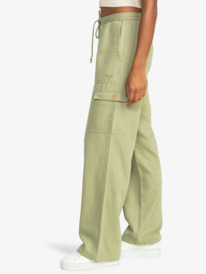 1 Precious   - Cargo Pant para Mulher Verde ERJNP03584 Roxy