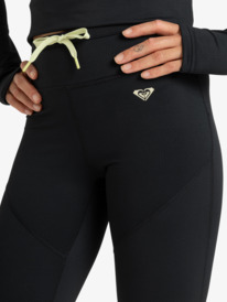 9 Waves Of Warmth - Leggings técnicas para Mulher Preto ERJNP03588 Roxy