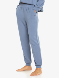 1 Rise & Vibe Sweet - Pantalón de cintura elástica para Mujer Azul ERJNP03589 Roxy