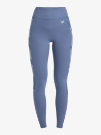 11 Pure Pursuit - Leggings de desporto para Mulher Azul ERJNP03592 Roxy