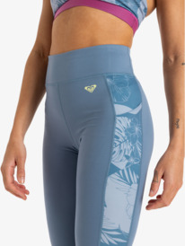 8 Pure Pursuit - Legging sportivi da Donna Blue ERJNP03592 Roxy