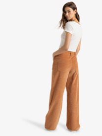 9 Surf On Cloud - Corduroy Pant for Women Brown ERJNP03598 Roxy