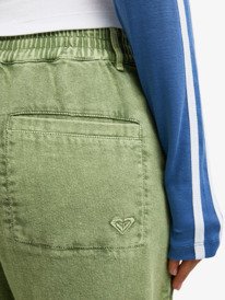 6 Break My Soul - Hose mit elastischem Bund f&uuml;r Frauen Gr&uuml;n ERJNP03621 Roxy