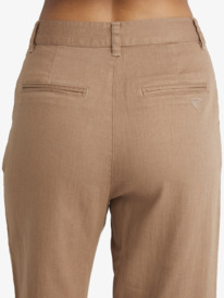 7 Attractive Light - Pantalón chino para Mujer Marron ERJNP03622 Roxy