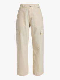 11 Left Again - Pantalón tipo cargo para Mujer Beige ERJNP03625 Roxy