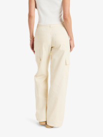 7 Left Again - Pantalón tipo cargo para Mujer Beige ERJNP03625 Roxy