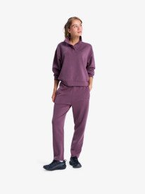 3 Rise & Vibe Sweets - Pantalón deportivo para mujer Rojo ERJNP03660 Roxy