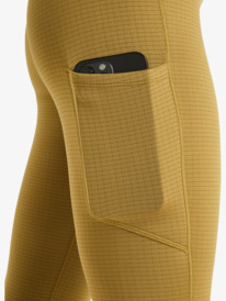 6 Waves Of Warmth - Legging technique pour Femme Beige ERJNP03671 Roxy