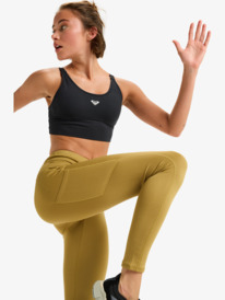 7 Waves Of Warmth - Legging technique pour Femme Beige ERJNP03671 Roxy