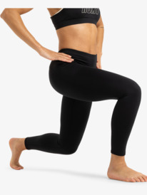 2 Everyday Flow - Sport Leggings for Women Black ERJNP03676 Roxy
