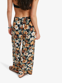 6 Midnight Avenue - Crepe Trousers for Women Brown ERJNP03683 Roxy