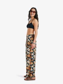 2 Midnight Avenue - Crepe Trousers for Women Brown ERJNP03683 Roxy