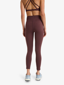 3 Heart Into It Ankle - Sport Leggings for Women Red ERJNP03690 Roxy