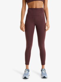 0 Heart Into It Ankle - Sport Leggings for Women Red ERJNP03690 Roxy