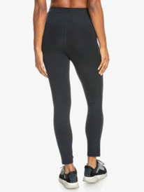 5 Heart Into It Ankle - Sport Leggings for Women Black ERJNP03690 Roxy