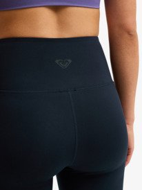 6 Heart Into It Ankle - Sportlegging voor Dames Black ERJNP03690 Roxy