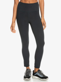 0 Heart Into It Ankle - Sport Leggings for Women Black ERJNP03690 Roxy