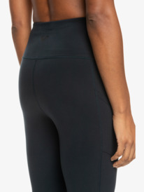 2 Heart Into It Ankle - Sport Leggings for Women Black ERJNP03690 Roxy