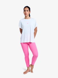 0 Heart Into It Ankle - Sport-Leggings f&uuml;r Frauen Rosa ERJNP03690 Roxy