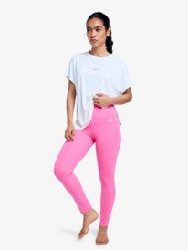 2 Heart Into It Ankle - Sport-Leggings f&uuml;r Frauen Rosa ERJNP03690 Roxy