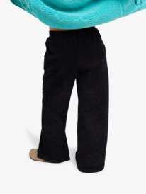 5 Lekeitio Knit - Easy Wear Pull On Corduroy Trousers for Women Black ERJNP03691 Roxy