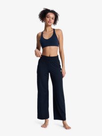 0 Rise & Vibe - Workout Bottoms for Women Black ERJNP03692 Roxy