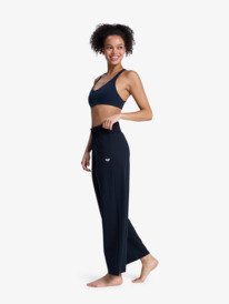 1 Rise & Vibe - Workout Bottoms for Women Black ERJNP03692 Roxy