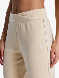 2 Rise & Vibe - Work-out broek voor Dames Beige ERJNP03693 Roxy