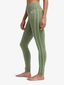 1 Everyday Flow - Legging de sport pour Femme Vert ERJNP03697 Roxy