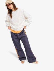 4 Welcome Home - Cal&ccedil;as de perna larga para Mulher Azul ERJNP03701 Roxy