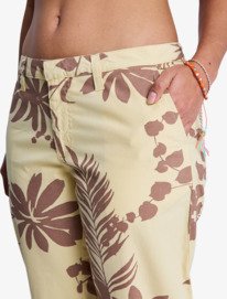 3 Sunset Memories Printed Yellow ERJNP03703 Roxy