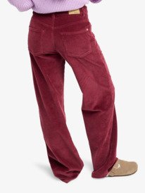 5 Dawn Patrol Corduroy - Corduroy Trousers for Women Red ERJNP03708 Roxy