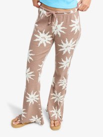 0 Chasing Tan - Pantalon &eacute;vas&eacute; pour Femme Marron ERJNP03751 Roxy