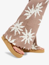 3 Chasing Tan - Pantalon &eacute;vas&eacute; pour Femme Marron ERJNP03751 Roxy