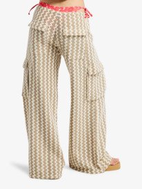 3 Charm The Snake - Elasticated Trousers for Women Brown ERJNP03752 Roxy