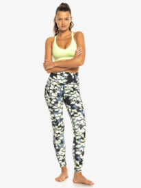 8 Heart Into It Ankle - Leggings deportivos para Mujer Azul ERJNP03942 Roxy