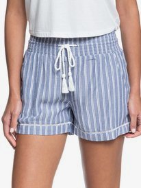 0 Bold Blooms - Short de Playa para Mujer Azul ERJNS03247 Roxy